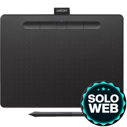 TABLETA GRAFICA WACOM INTUOS PEN MEDIUM 8.5"X5.3" CTL-6100WLK0 BT/USB/4096